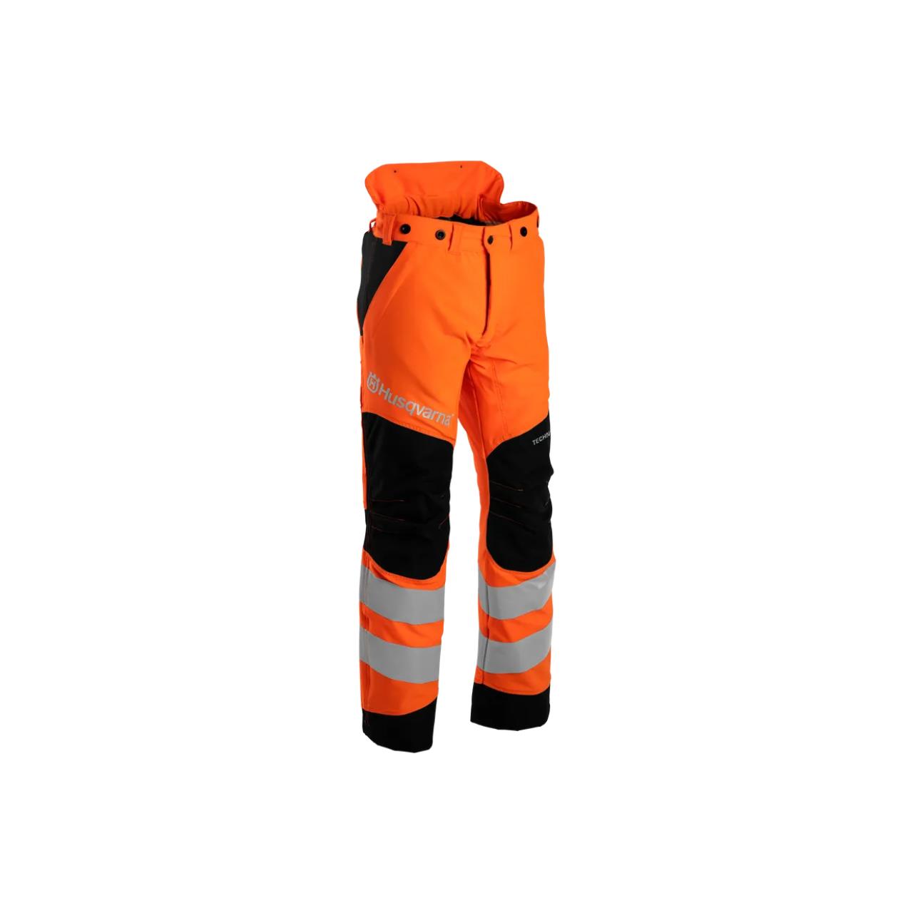 100004163 Schnittschutzhose Bundhose High Viz Technical