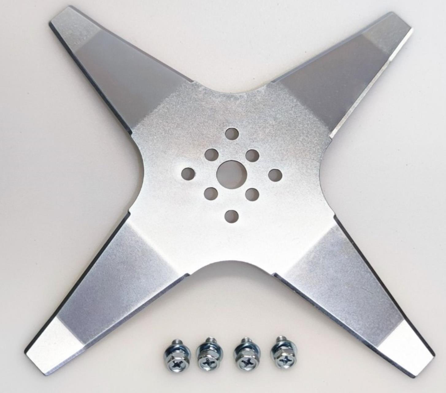 100014542 Ersatzmesser I Serie 4-Klingen Stern-Messer 18cm gekröpft