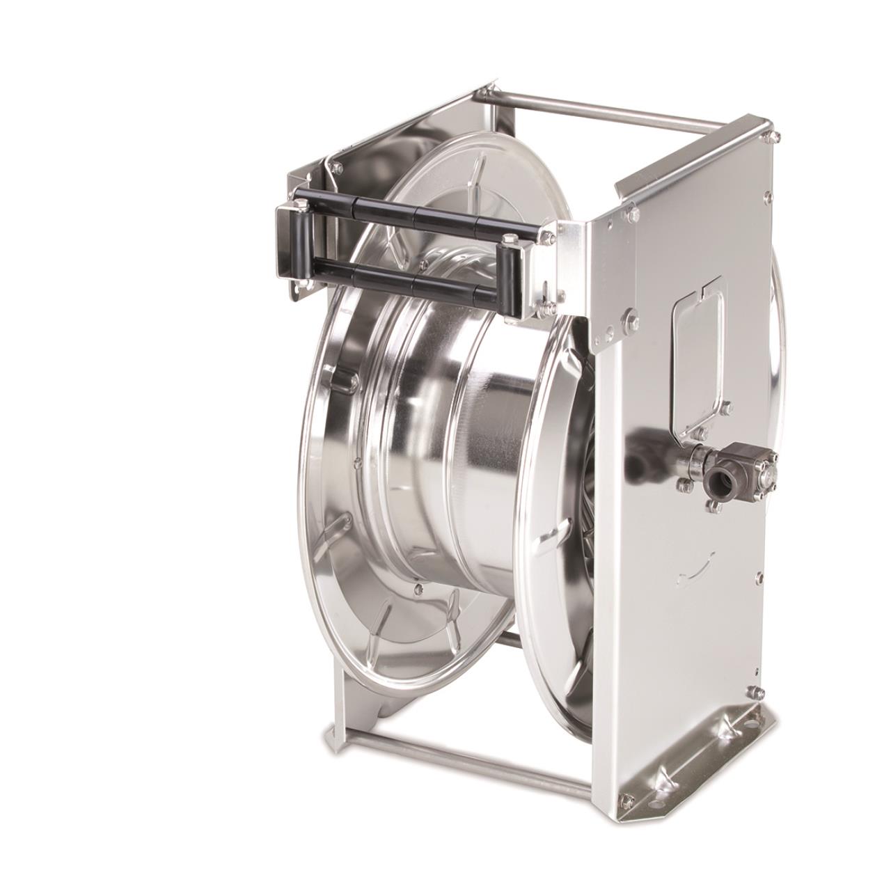 100006940 Automatik Schlauchaufroller (Edelstahl)