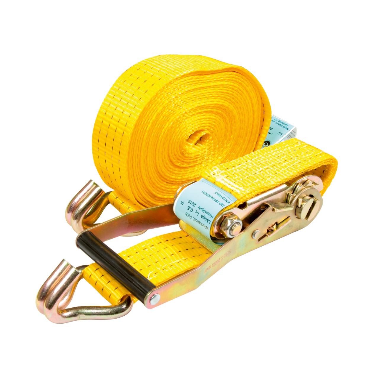 100000263_Greenbase_Zurrgurt gelb 2-teilig_265040348 Zurrgurt gelb 2-teilig