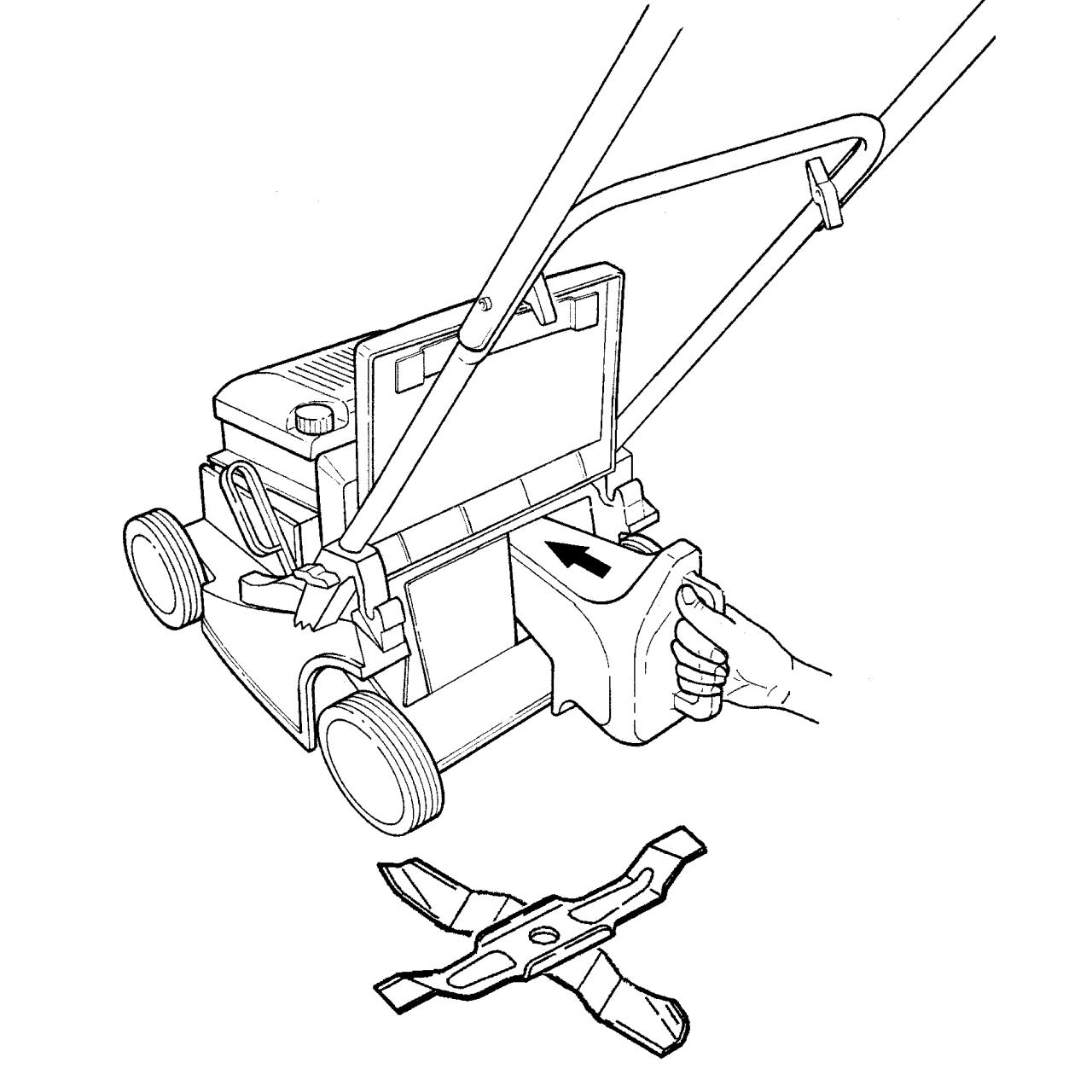 100008460 Mulchkit 43-ACCU VARIO