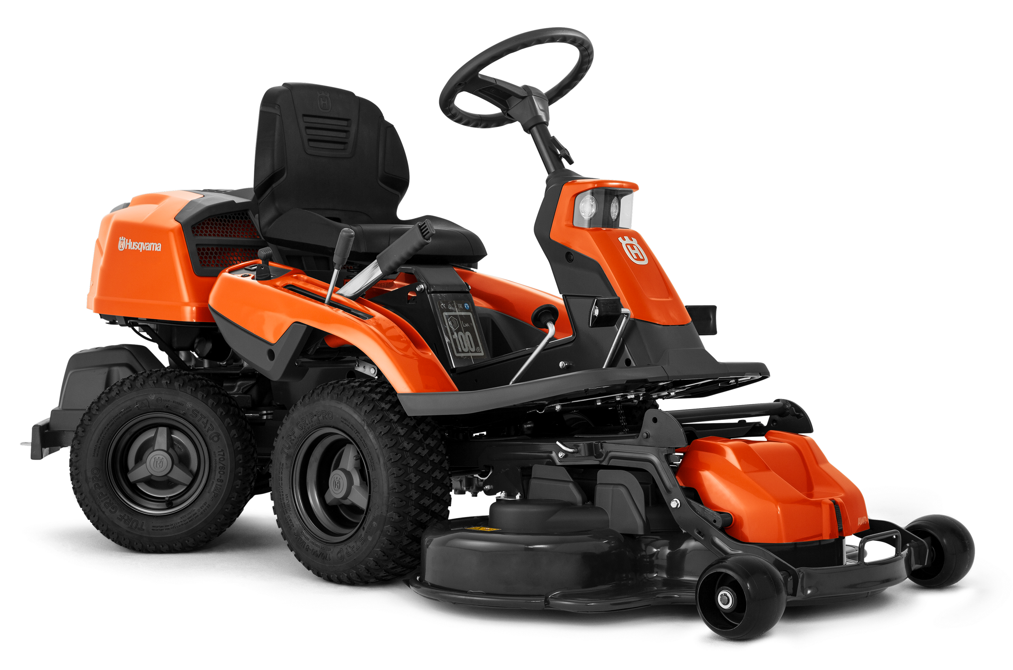 Frontmäher-Aufsitzmäher Rider R 216TC AWD inkl. Mähdeck CombiClip 103
