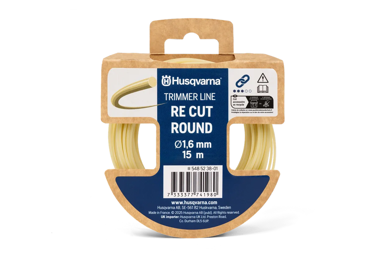 100020835 Trimmerfaden Re Cut - Rund 1,6 mm x 15 m