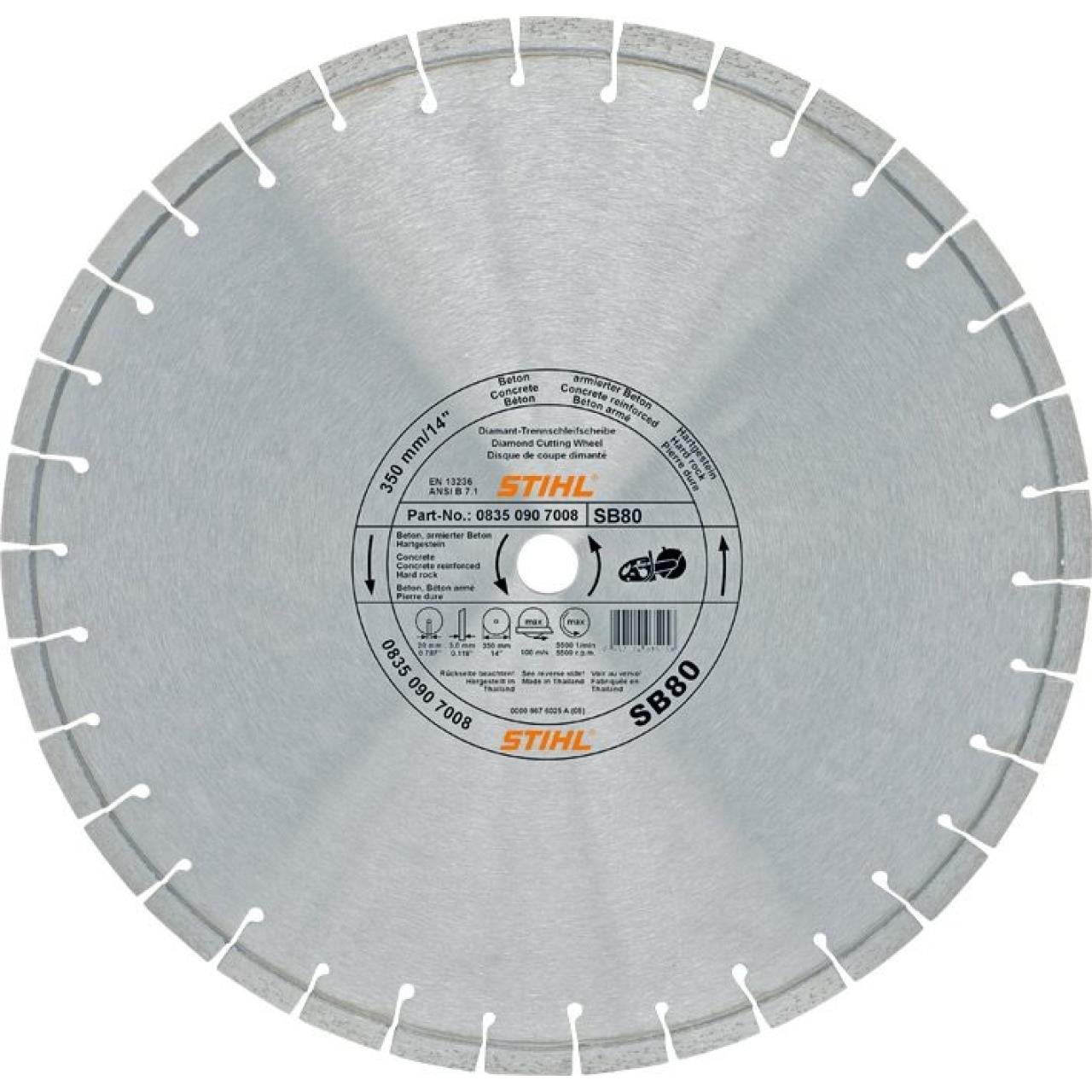 Trennscheibe D-SB90 Ø 400mm/16''