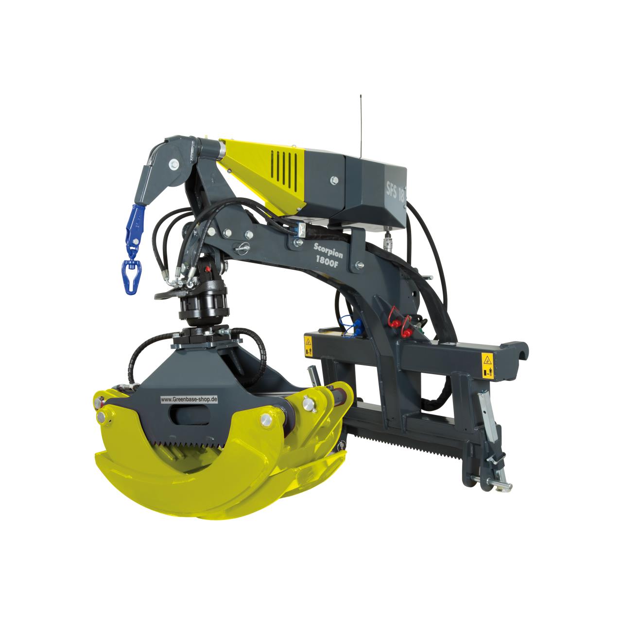 100000185_Greenbase_Rueckezange AXRS 1800 F-R Funk + Seilwinde_10178951017888 Rückezange AXRS 1800 F-R Funk + Seilwinde