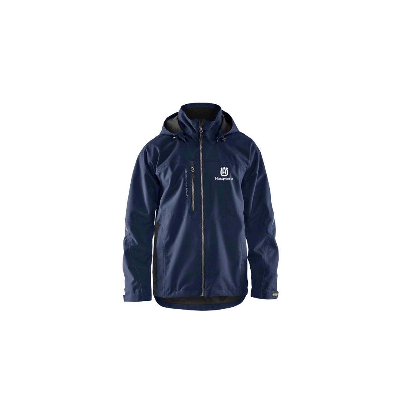 100004284 Softshelljacke d-blau/schwarz