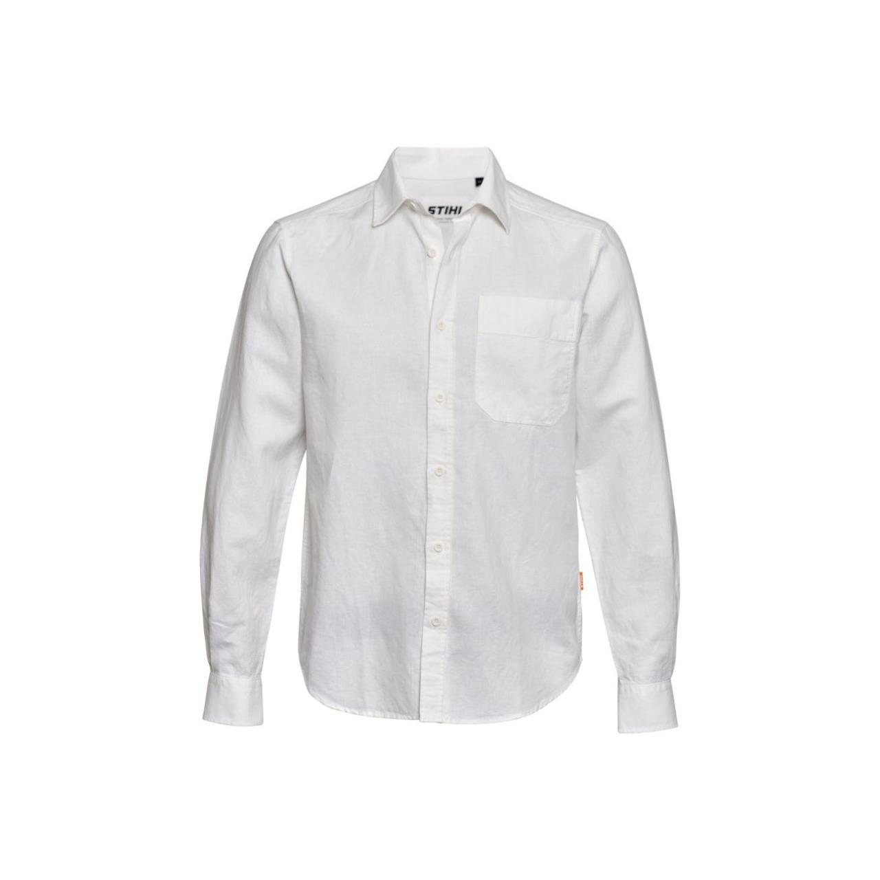 100010416 Hemd LINEN Weiß