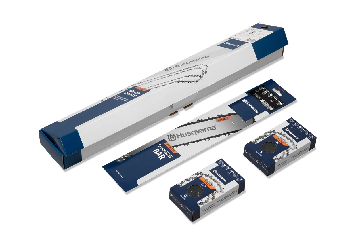 100020850 X- Force und X-CUT - Ketten und Schienen Kit C33 15"