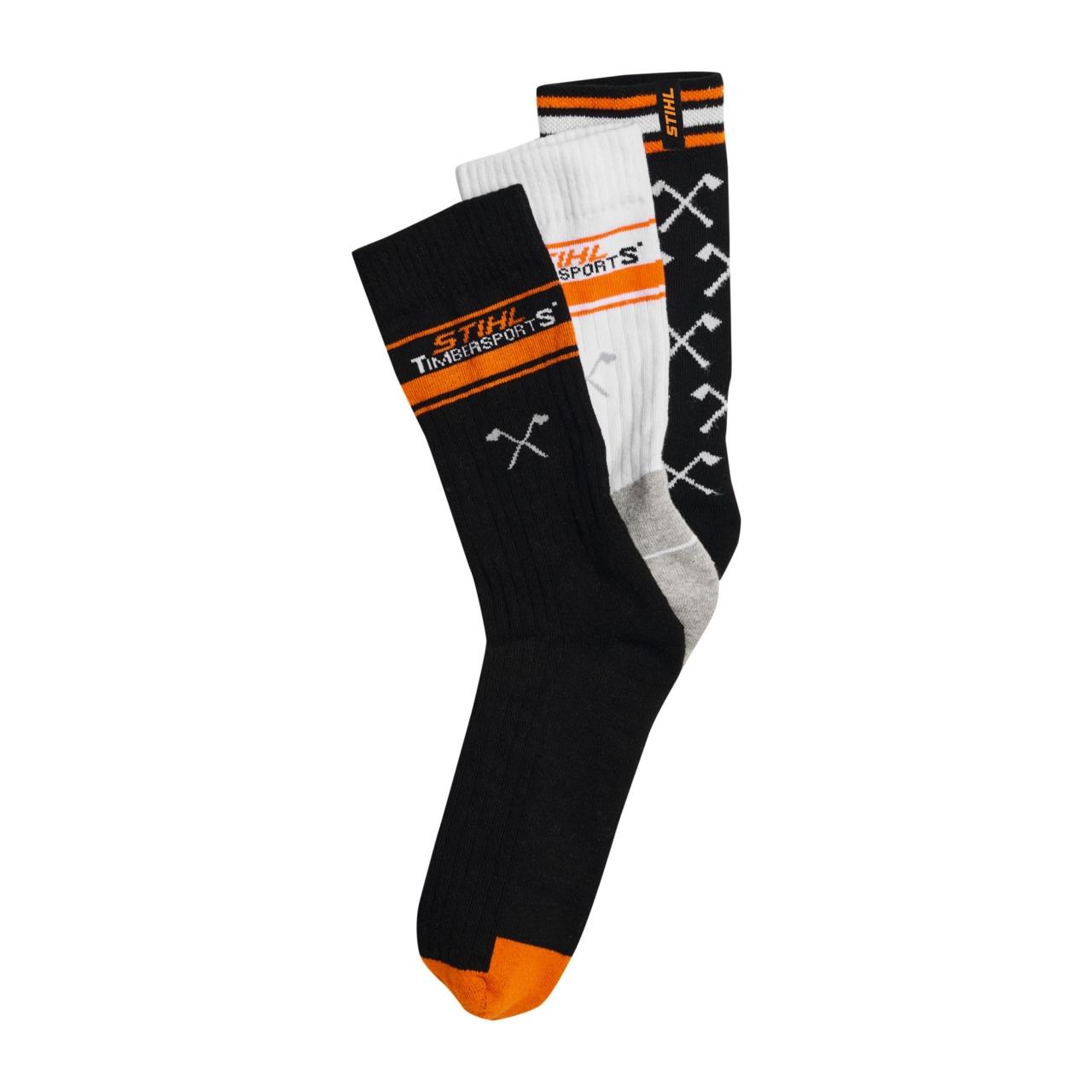 100011473 Socken 3erSet TIMBERSPORTS