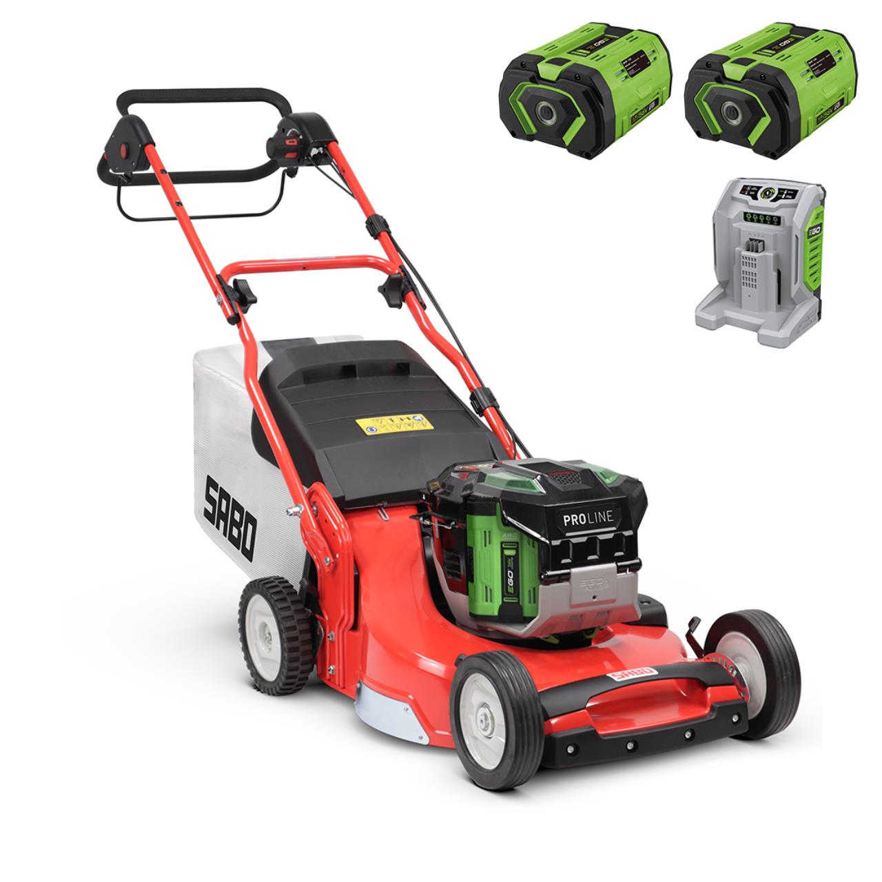 Akku-Rasenmäher 54-PRO E VARIO Set - inkl. 2x 12 Ah Akku und Schnelllader
