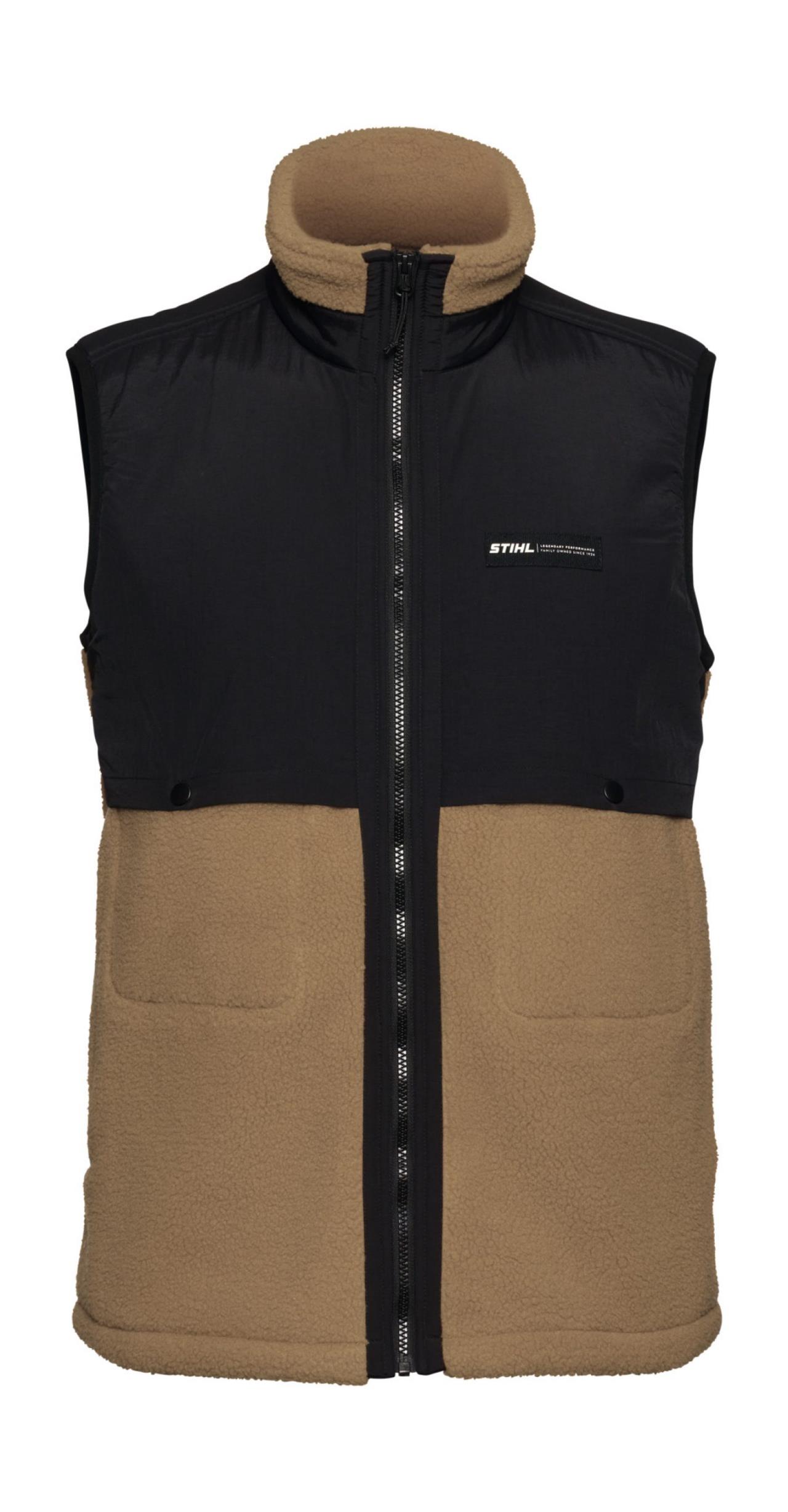 100017439 Weste SHERPA BROWN