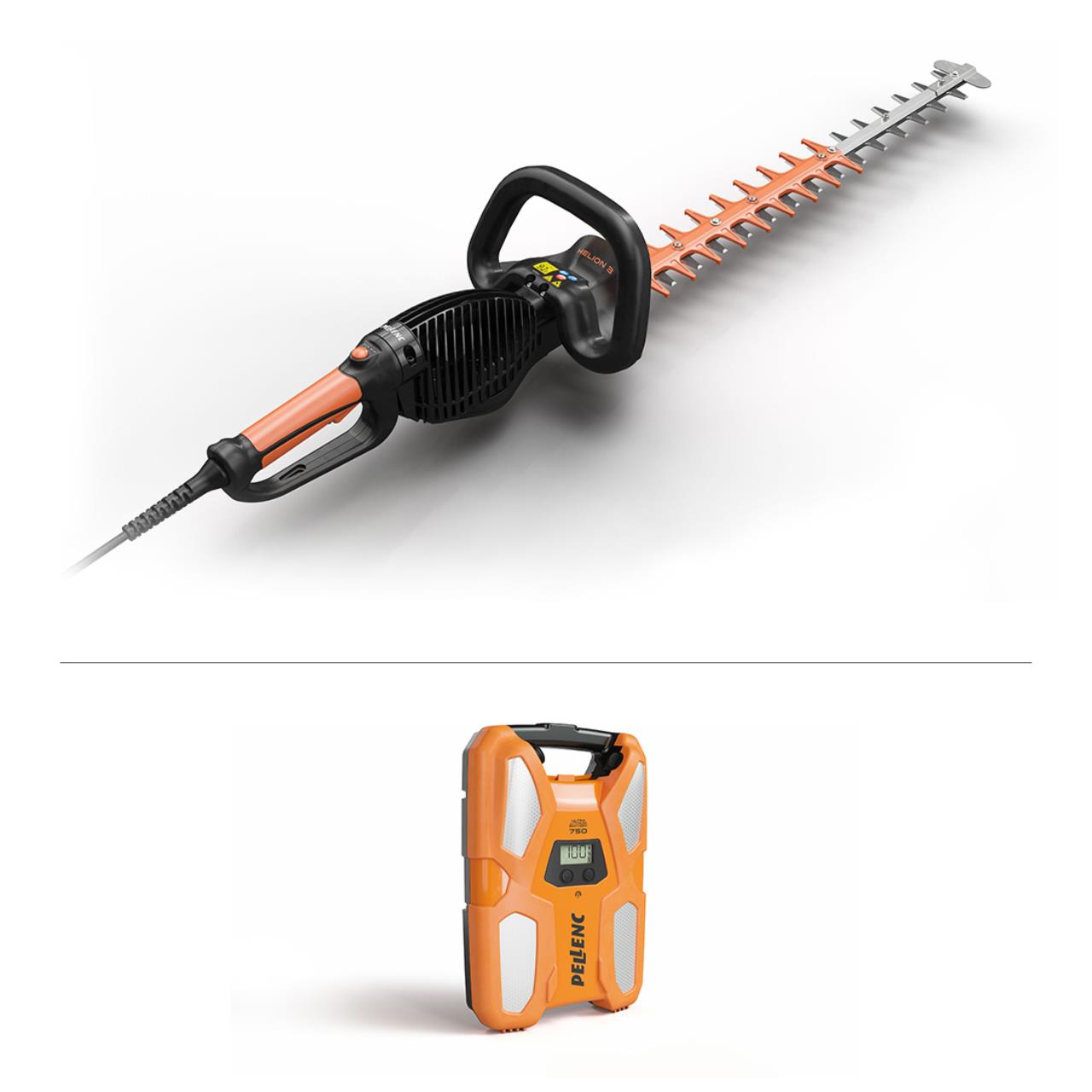 100015003 Akku-Heckenschere Helion 3 + Akku ULiB 750