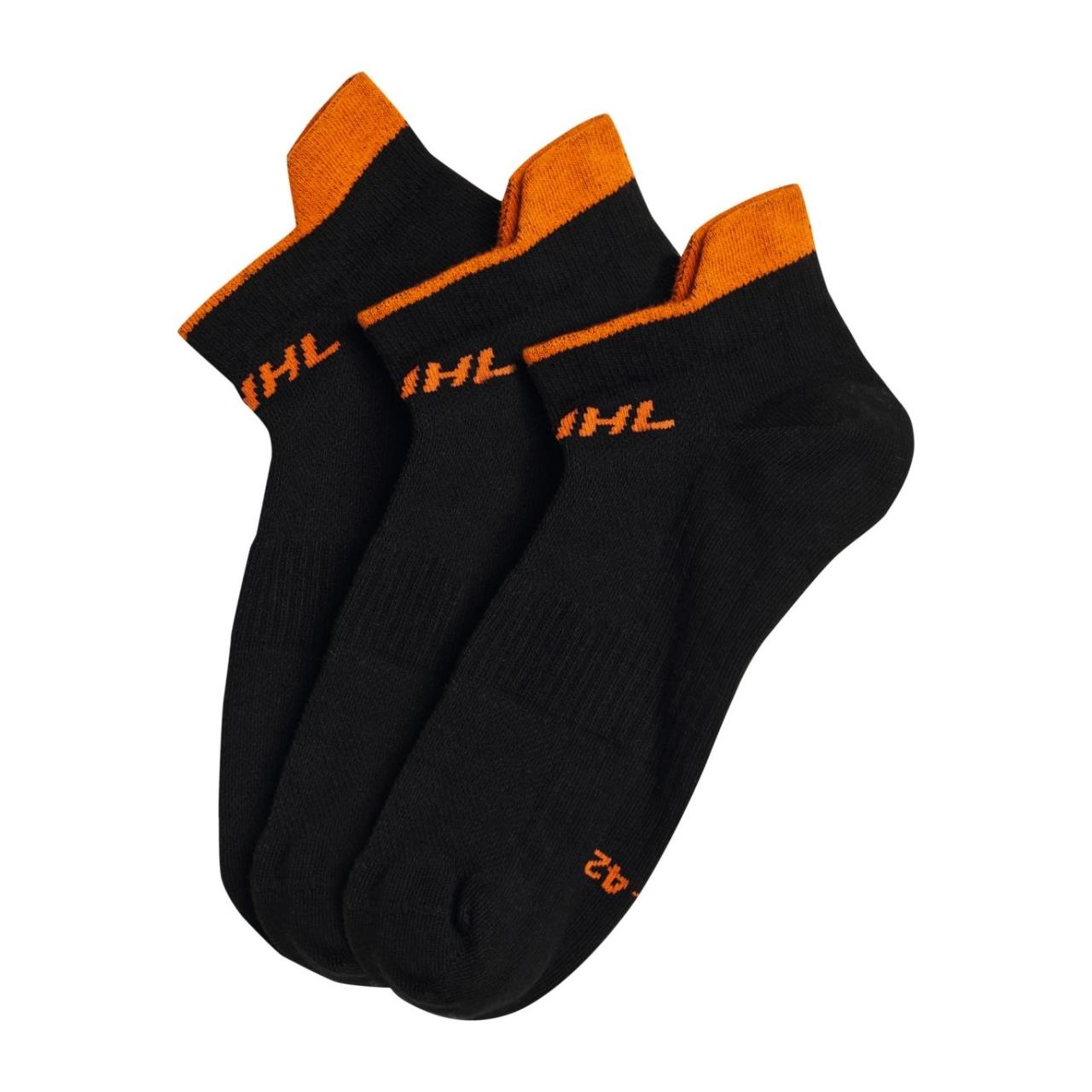 100011479 Socken Sneaker 3er Set Schwarz