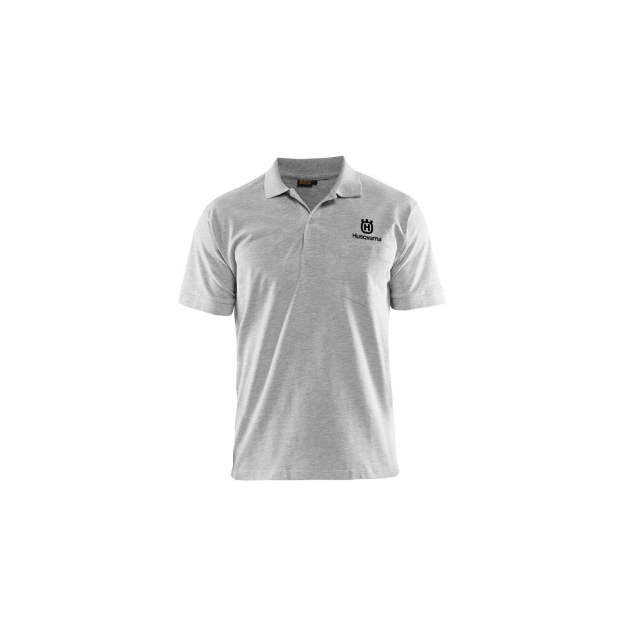 47313_Husqvarna_595103802 Poloshirt graumeliert