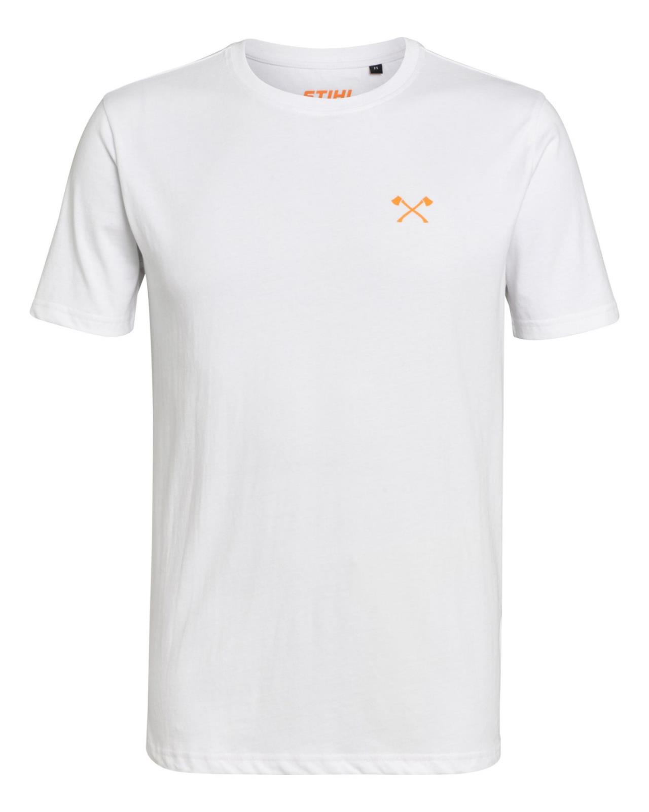 STIHL T-Shirt SMALL AXE weiß