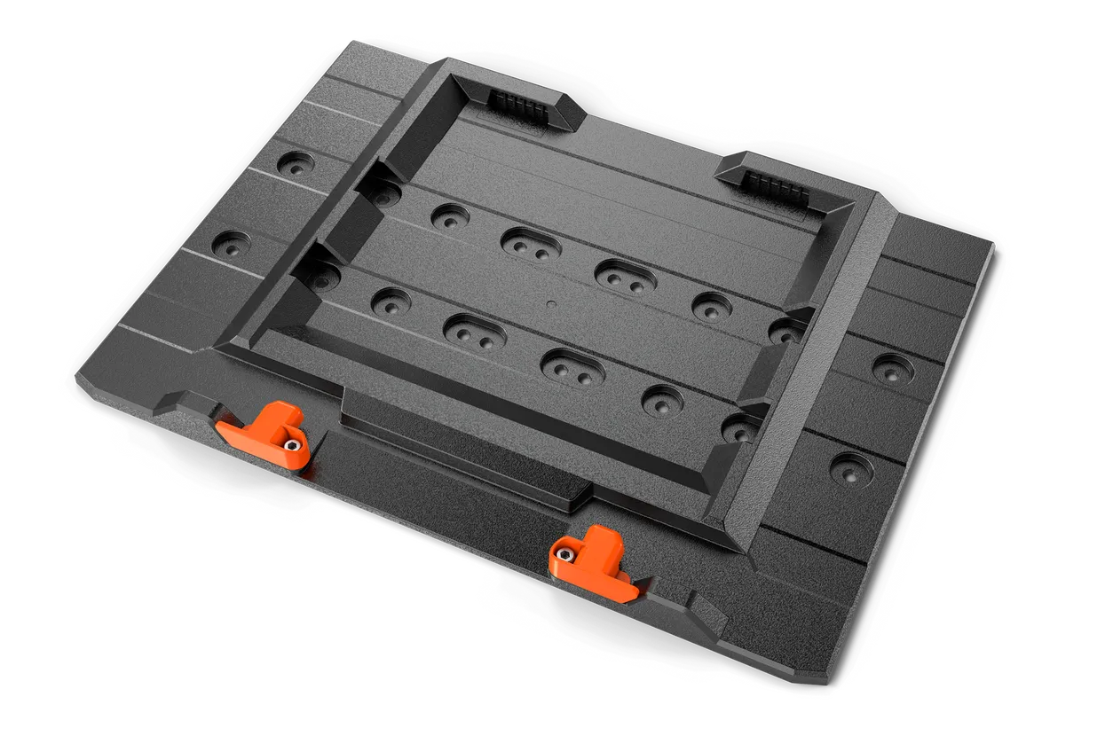 100020720 Klick-Regaladapterplatte für Akku Box