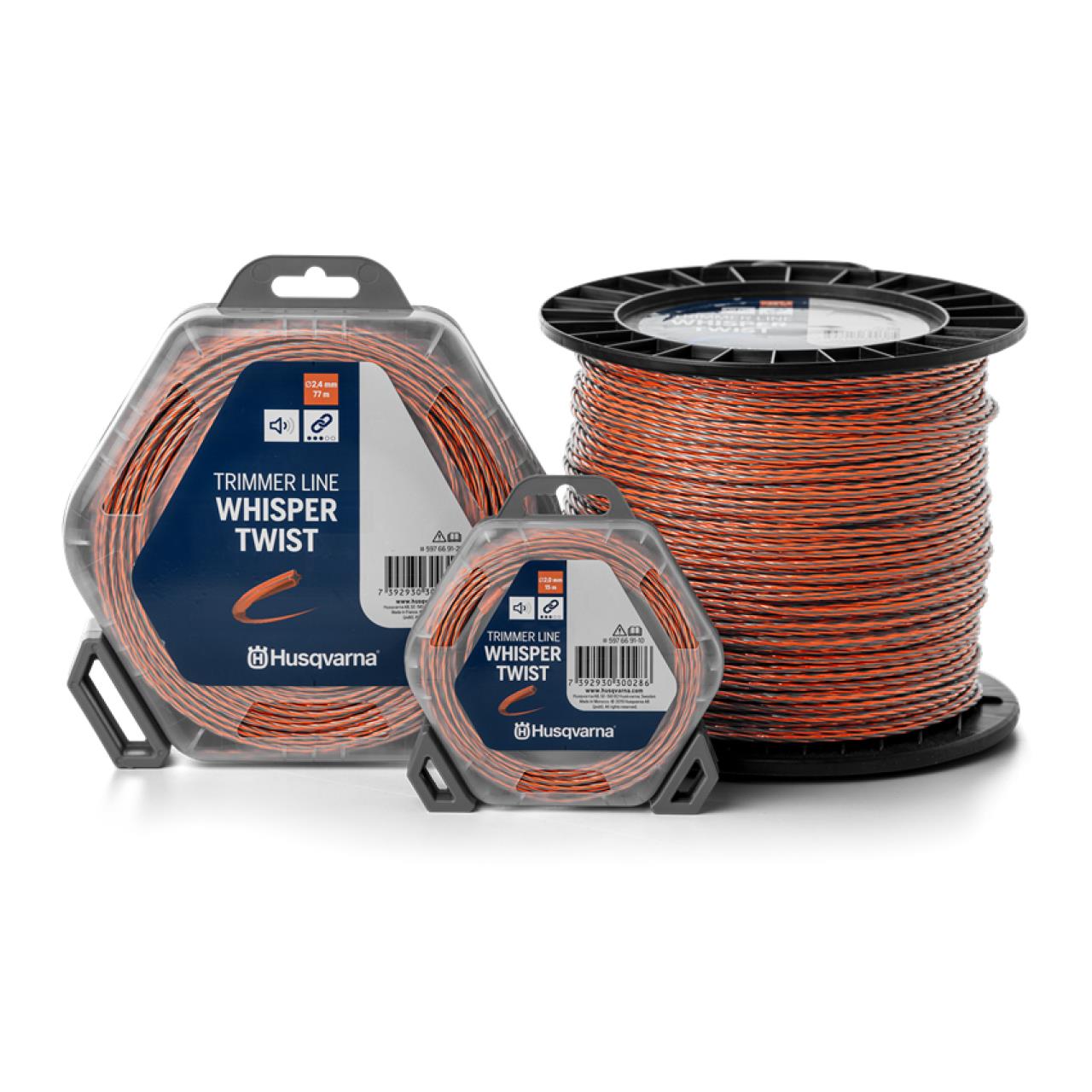 Trimmerfaden Whisper-Twist 2,7 mm 60 m