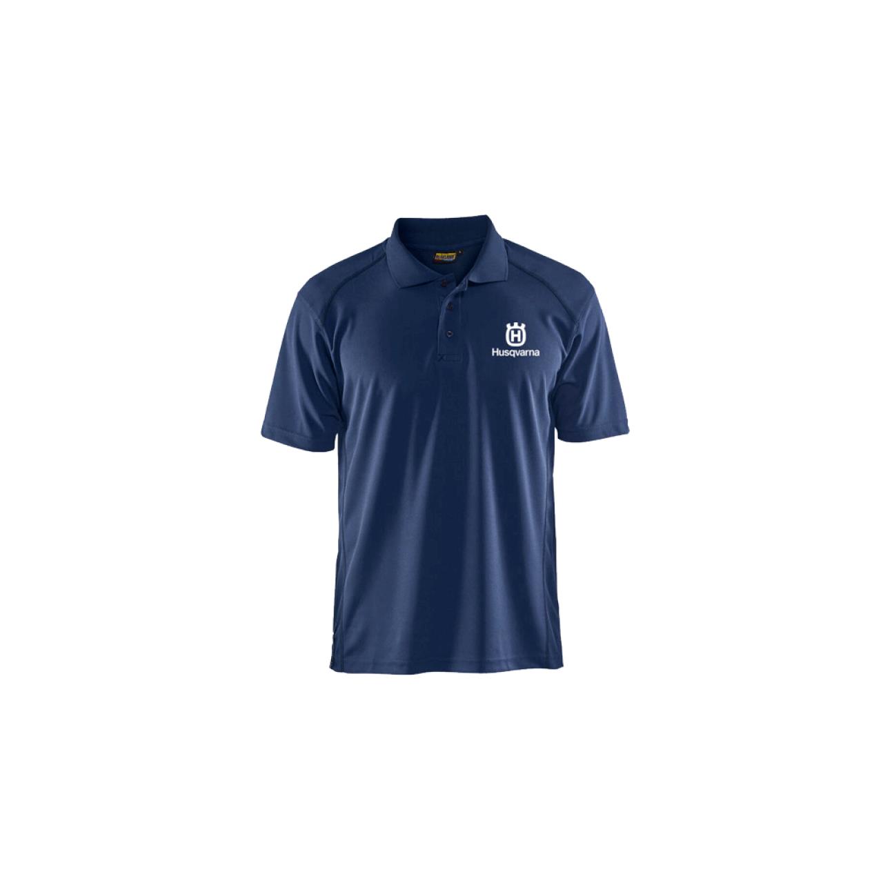 Piquéshirt UV-Schutz marine