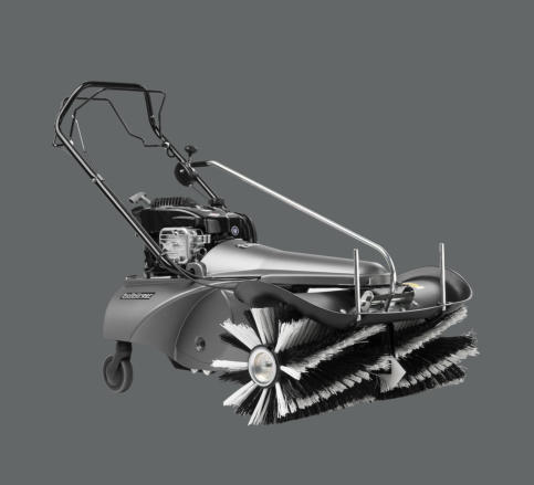 Benzin-Kehrmaschine tk20 - B&S 575 EX silbergrau
