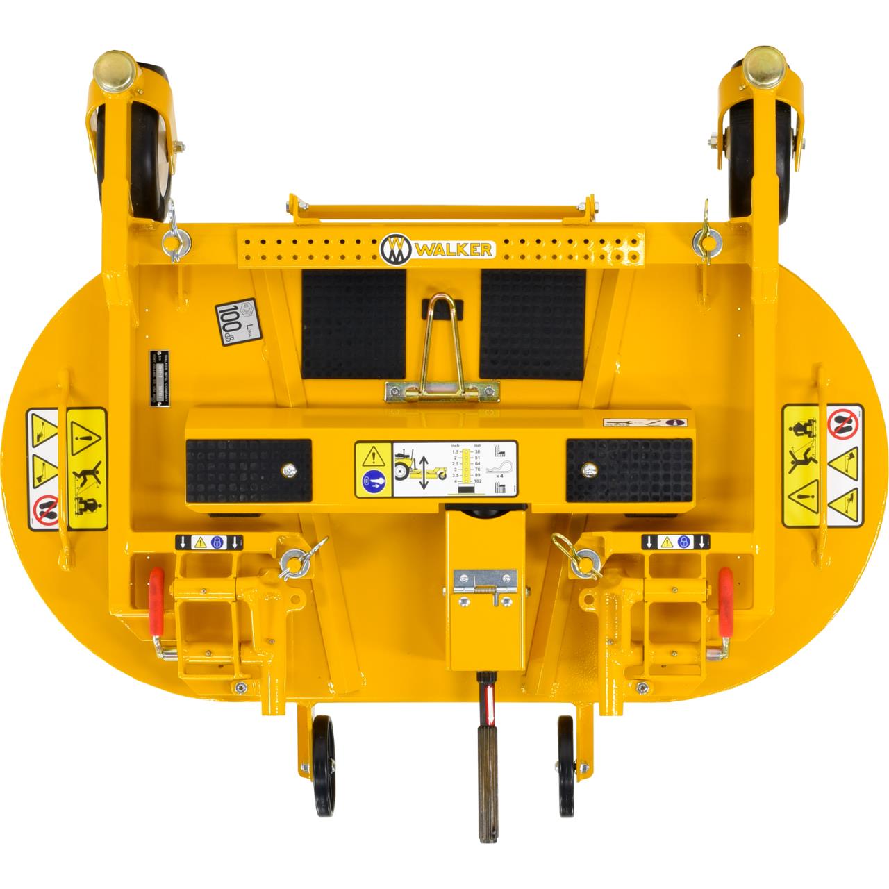 100012247 Mulchmähwerk - 107 cm - 2-Messer, 2 Räumer