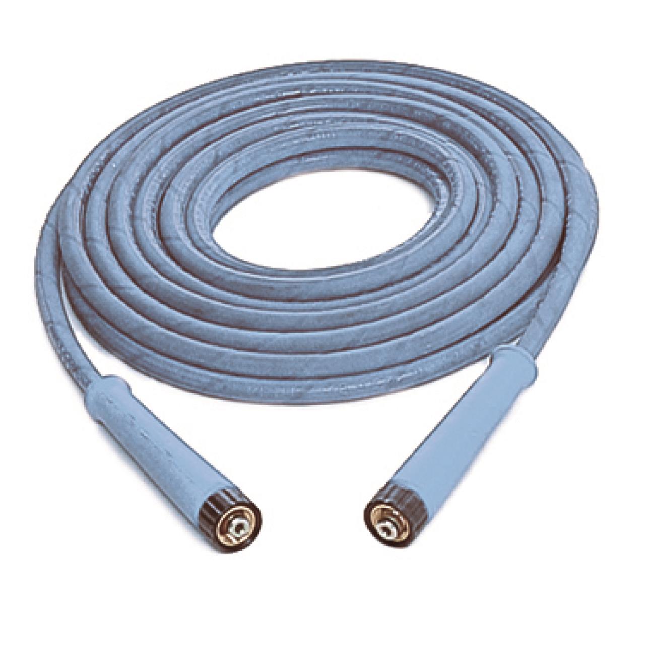 100007157 Stahlgewebe-Hochdruckschlauch Lebensmittelausführung (grau/blau)